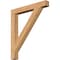 Ekena Millwork Traditional Block Smooth Bracket, Western Red Cedar, 3 1/2"W x 30"D x 34"H BKT04X30X34TRA05SWR - alternate 1